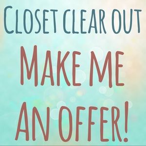 No reasonable offer will be refused